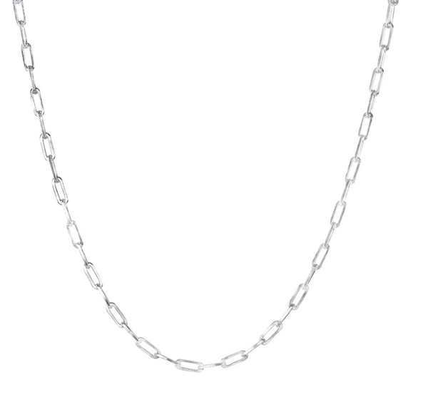 Unisex Paperclip Chain Necklace