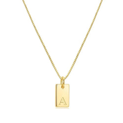 Alphabet Charm Necklace