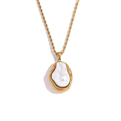 Baroque Pearl Necklace