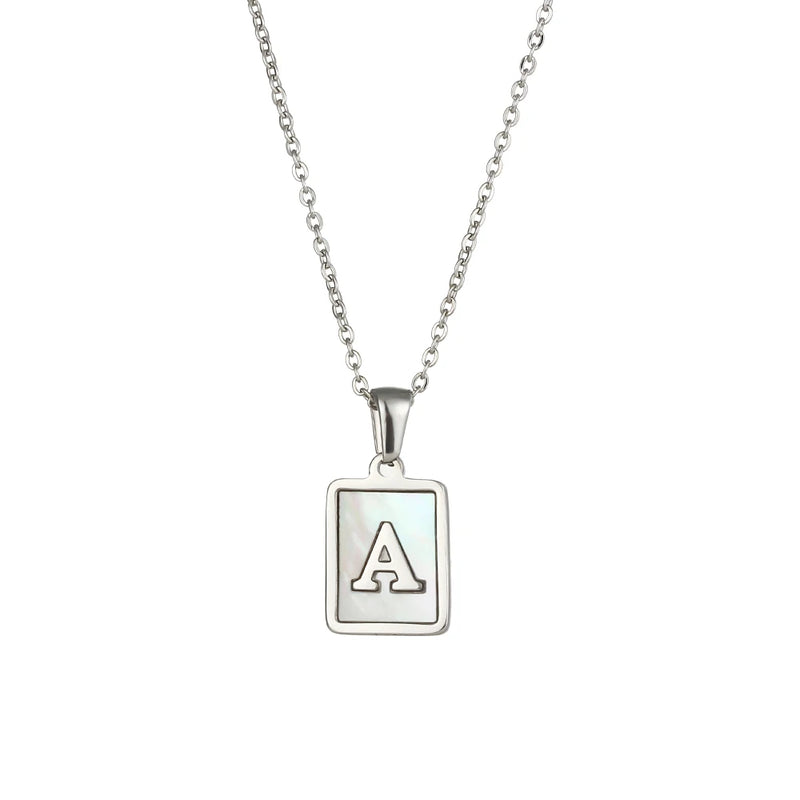 Introducing our Hypoallergenic 26 Letter Square Necklace Pendants in Silver Color, the perfect blend of style and personalization. Crafted with hypoallergenic materials, these pendants are ideal for those with sensitive skin. With each pendant featuring a unique letter design, you can create a personalized statement piece that adds a touch of elegance to any outfit.