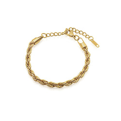 Unisex Rope Chain Bracelet (Gold)