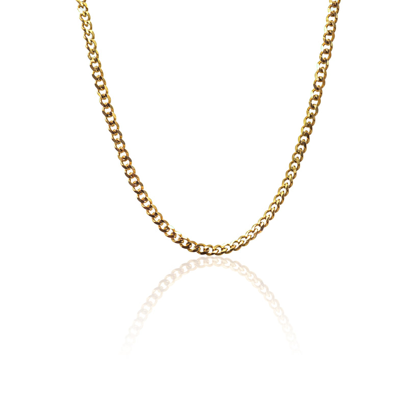 Unisex Cuban Link Chain (Various Widths)