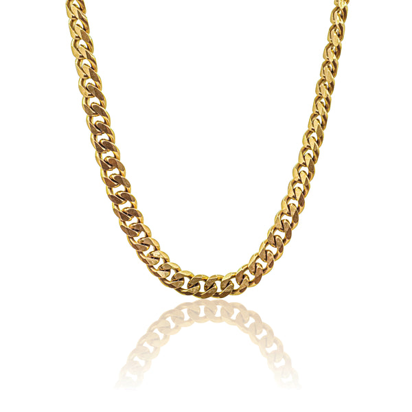 Unisex Cuban Link Chain (Various Widths)