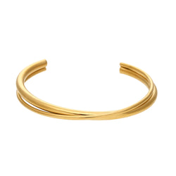 Introducing our Double Line Twisted 2 Tones Cuff Bangles, a striking blend of modern design and classic elegance. These bangles feature a unique twisted design with two-tone detailing, adding a contemporary flair to any outfit. Crafted with precision and attention to detail, our Double Line Twisted 2 Tones Cuff Bangles are the perfect statement piece for both casual and formal occasions.