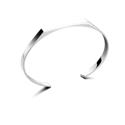 Discover the epitome of refined masculinity with our Men's Open Cuff. Crafted with meticulous attention to detail, this cuff strikes the perfect balance between sleek sophistication and rugged charm. Its minimalist design ensures versatility, making it an essential accessory for any occasion, whether casual or formal.