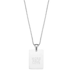 Unveil your unique style with our Silver Colour Casual Bead Chain Waterproof Stainless Steel Tarot Pendant, boasting an eye-catching square geometric design. Crafted with durability and style in mind, these pendants are perfect for expressing your individuality. Whether worn solo or layered, elevate any outfit with these versatile and chic accessories.