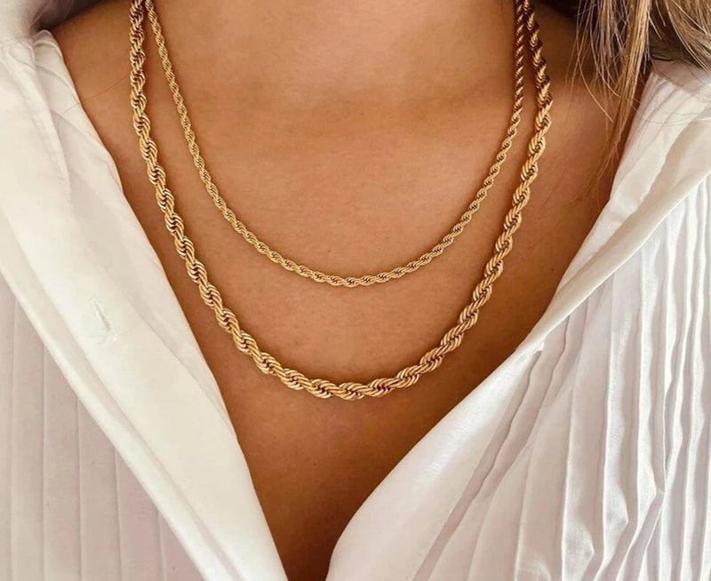 Unisex Rope Chain Necklace - LOVE LINK LDN