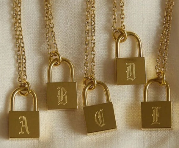 Personalised Padlock Necklace