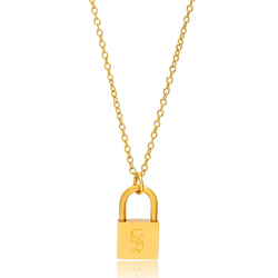 Personalised Padlock Necklace