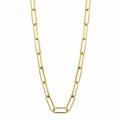 Unisex Paperclip Chain Necklace